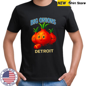 Detroit Big Onions Funny Football shirt
