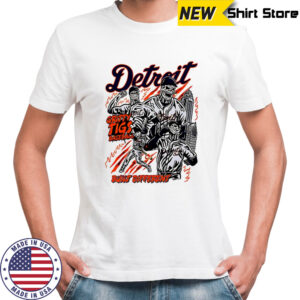 Detroit Tigers Built Different skeleton shirt