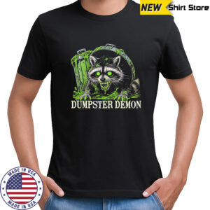 Dumpster Demon raccoon monster shirt