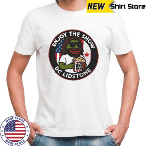 Enjoy the show DC Lidstone logo shirt
