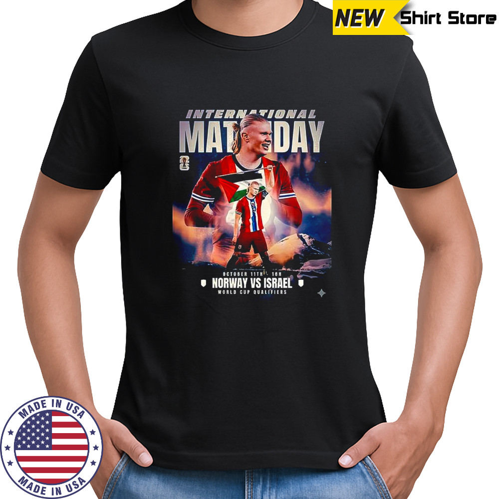 Erling Haaland international Math day shirt