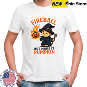 Fireball But Make It Pumpkin Dungeons and Dragons shirt