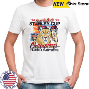 Florida Panthers Back To Back Stanley Cup Champions Shirt