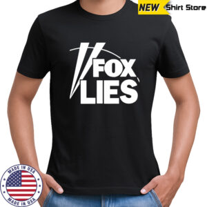 Fox Lies logo shirt