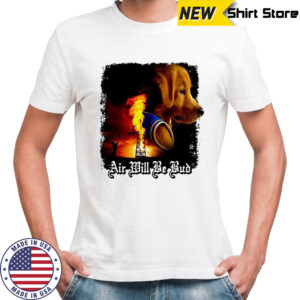 Golden Retriever oil rig air will be bud shirt