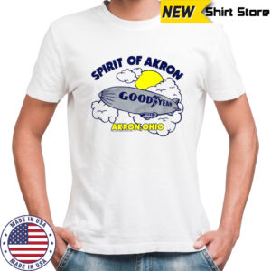 Goodyear spirit of akron ohio blimp shirt