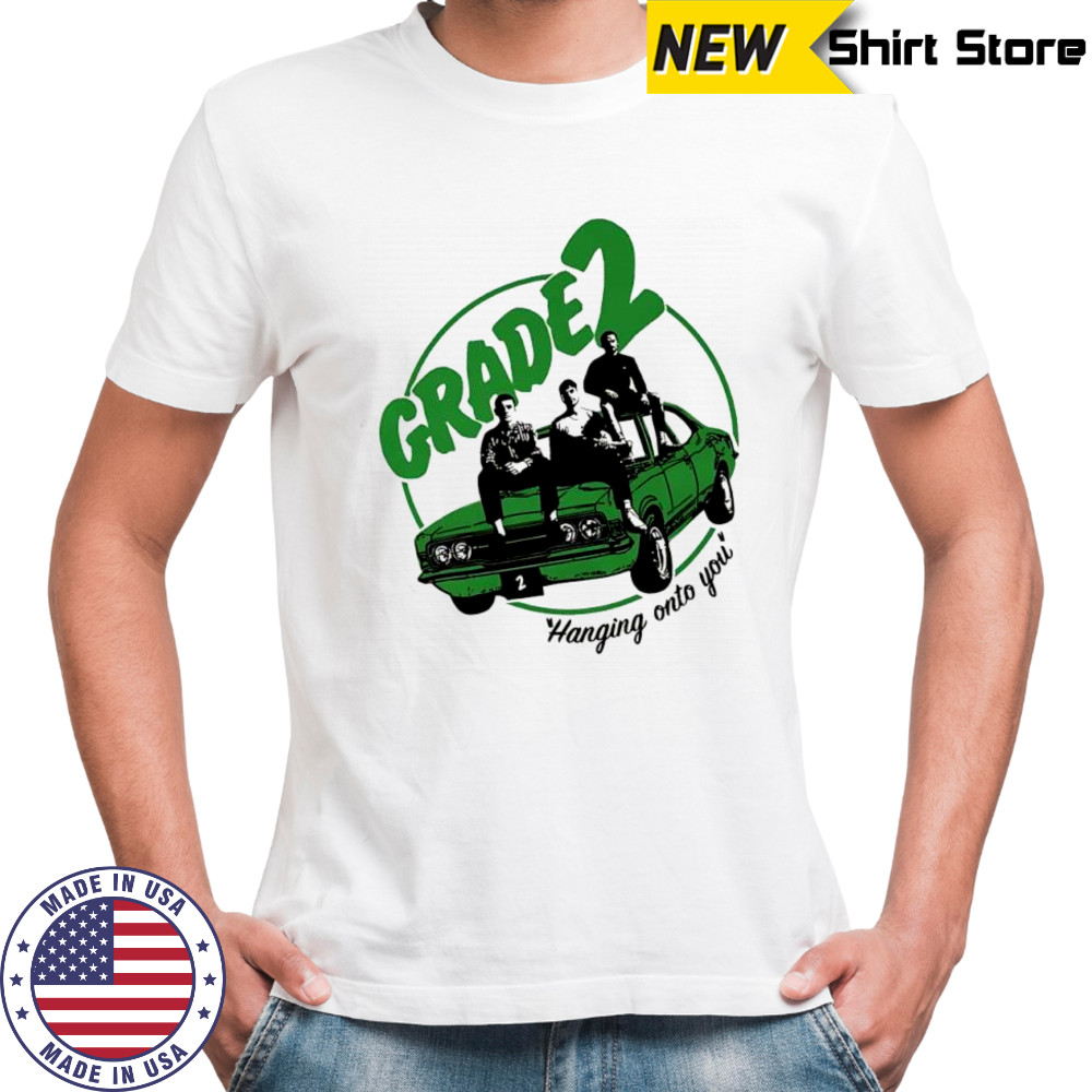 Grade 2 Hanging onto you band members poster shirt