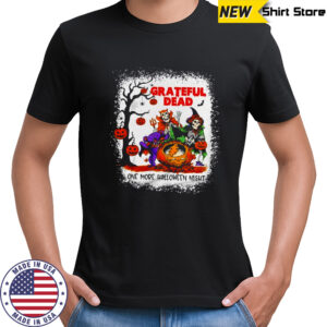 Grateful Dead one more Halloween night 2025 Funny shirt