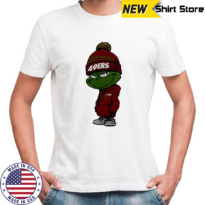 Grinch X San Francisco 49ers football shirt