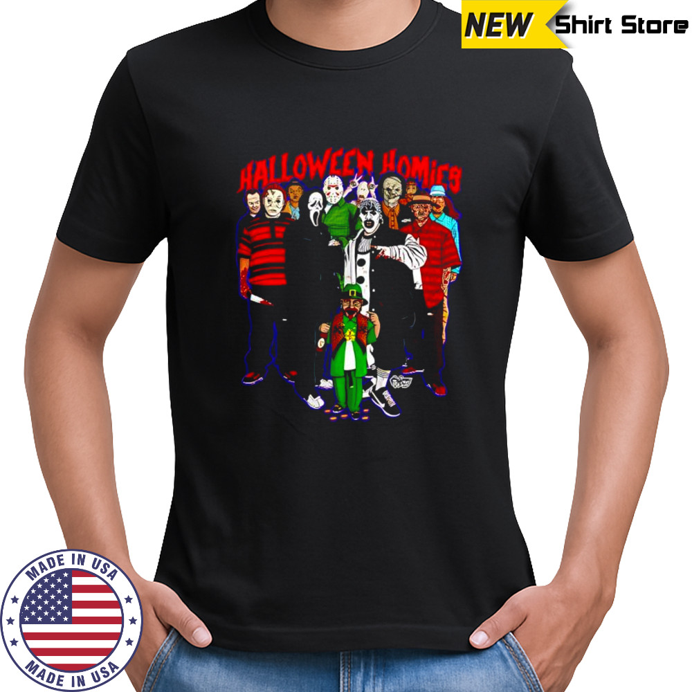 Halloween Homies merchandise characters shirt