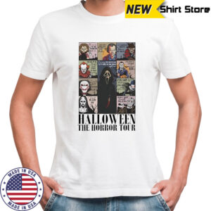 Halloween the Horror tour Characters shirt
