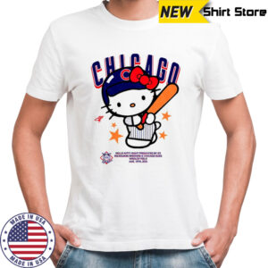 Hello Kitty Chicago Cubs MLB 2025 t-shirt