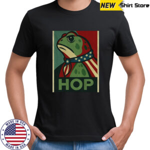 HOP No hope Without Hop I Resist Portland frog shirt
