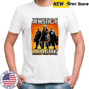 Jewstice league Justice league parody shirt