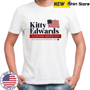 Kathleen Edwards A Louder Americana Flag T-shirt