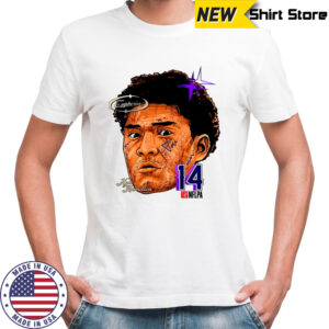 Kyle Hamilton Baltimore Ravens football fat head number 14 shirt