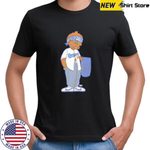 LA Dodgers Halloween Pumpkin Homie character shirt