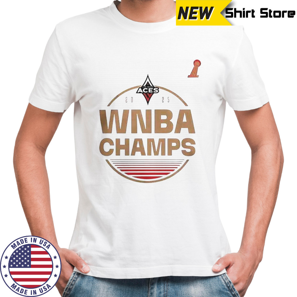 Las Vegas Aces 2025 WNBA Finals Champion T-Shirt