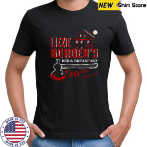 Lizzie Borden’s bed and breakfast a wack Halloween shirt