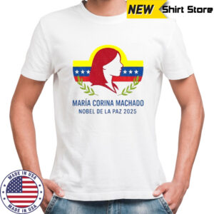 María Corina Machado Nobel Peace Prize shirt