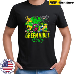 Marvel – St. Patrick’s Day Green Vibes Only shirt