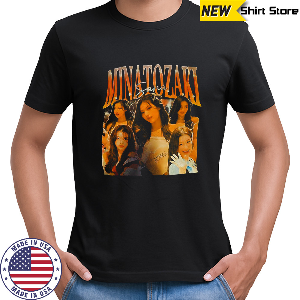 Minatozaki Sana graphic shirt
