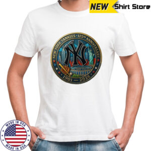New York Yankees 125Th Anniversary Commemorative 1901-2026 Shirt