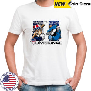 New York Yankees vs Toronto Blue Jays American League Division Series 2025 mascot shirt
