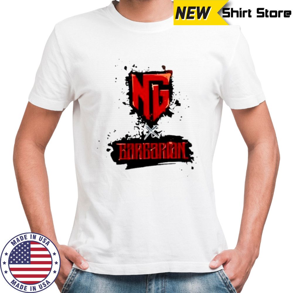 NexGen x Barbarian logo shirt