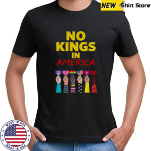 No Kings in America Protest shirt