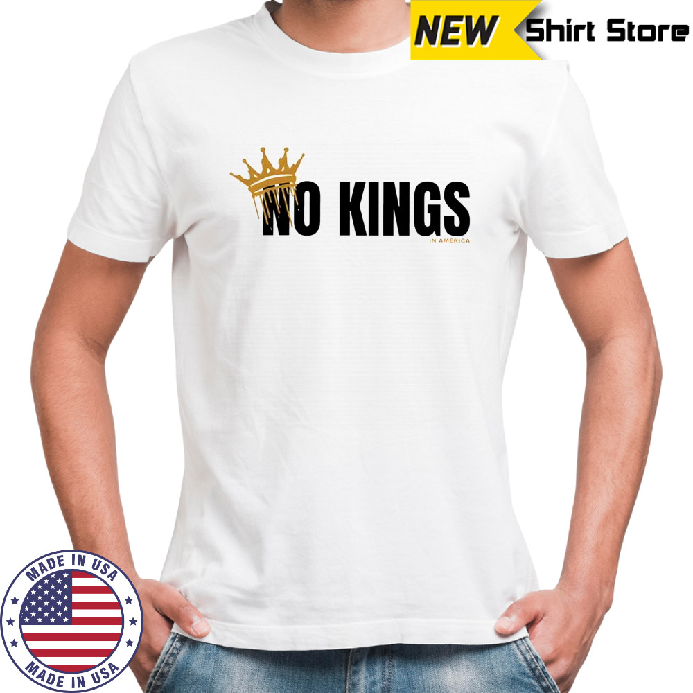 No Kings Royal Drip Crown in America shirt