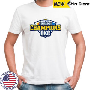 Okc Thunder Western Conference Champions 2025 shirt