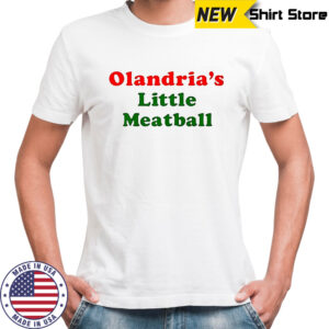 Olandria’s little meatball shirt