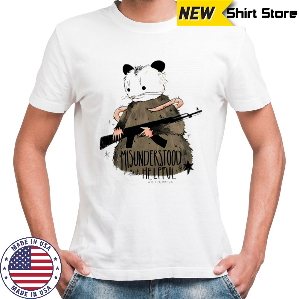 Opossum Misunderstood But Helpful shirt