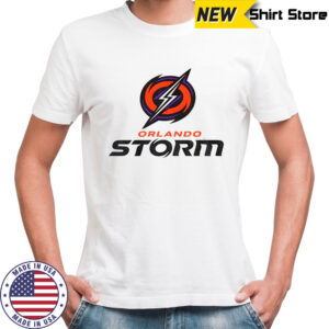Orlando Storm Lockup Logo 2025 shirt