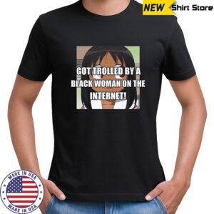 Osaka Azumanga got trolled by a black woman on the internet shirt