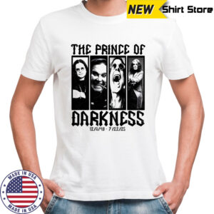 Ozzy Osbourne Prince of Darkness memorial 1948 2025 graphic shirt