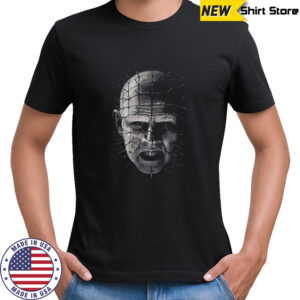 Pinhead big face graphic Halloween shirt