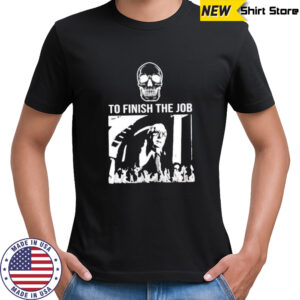 Poblano Is Back To Finish The Job Skull vintage shirt