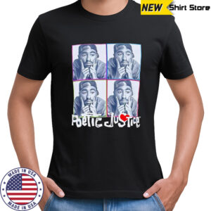 Poetic Justice Tupac 2Pac graphic shirt