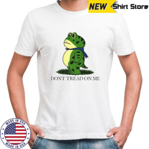 Portland Frog don’t tread on me funny protest shirt