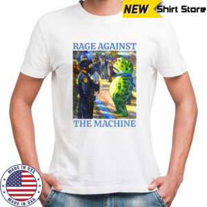 Portland Frog Protest Rage Against The Machine Art political shirt