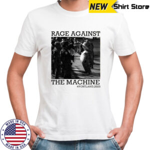 Portland Frog Protest Rage Against The Machine Poland 2025 shirt