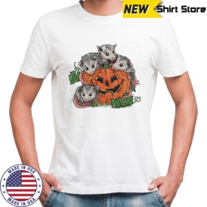 Pumpkin possums Halloween shirt