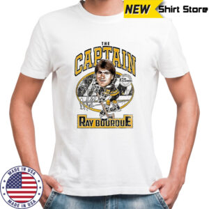 Ray Bourque NHL Alumni Association The captain signature vintage shirt