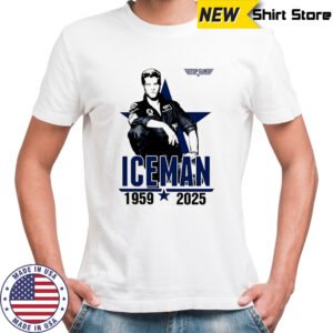 Rip Val Kilmer Iceman Top Gun 1959-2025 shirt