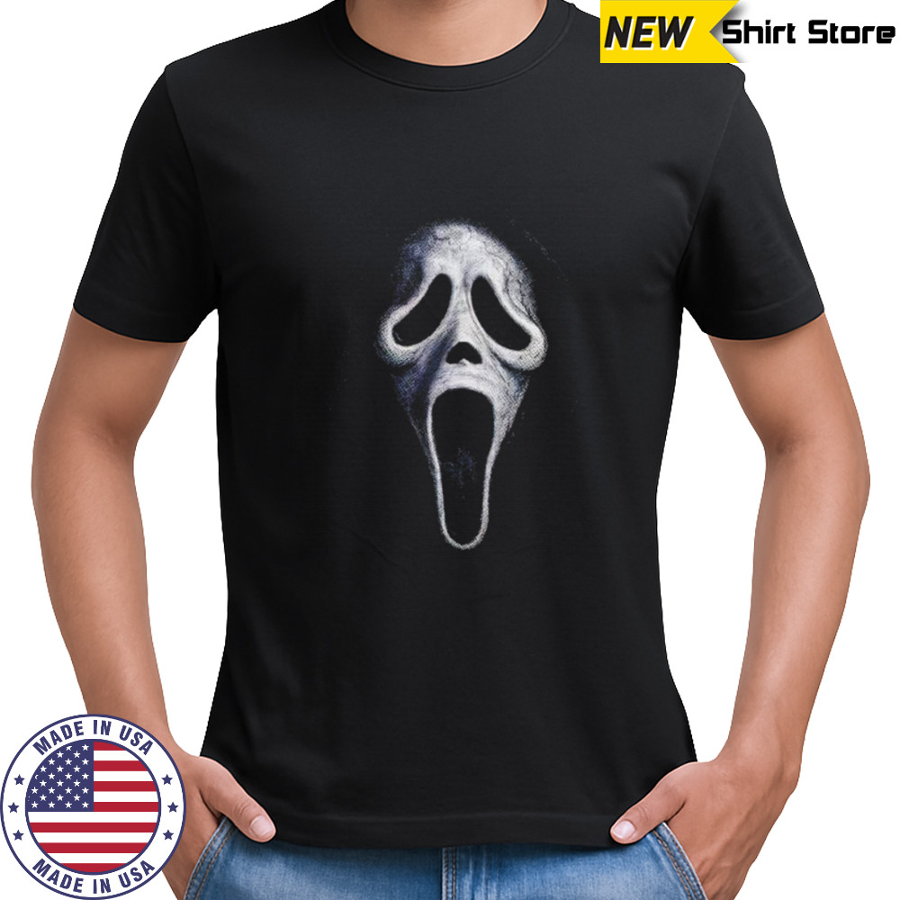 Scream Big Face Graphic shirt