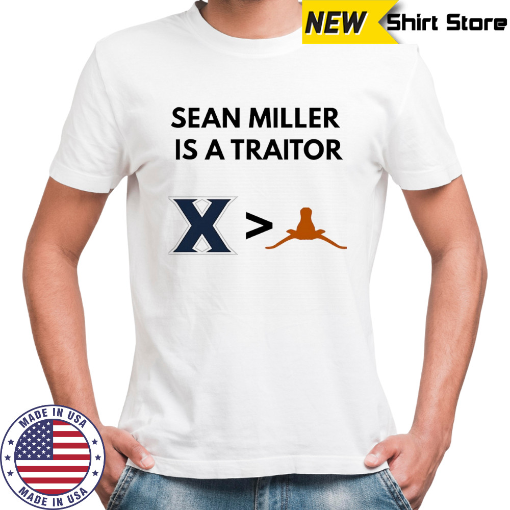 Sean Miller is a traitor Tuck Fexas Horns logo shirt