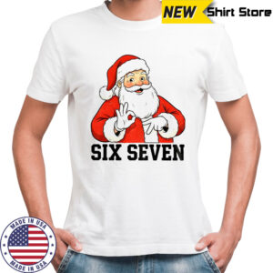 Six Seven Meme Christmas Santa shirt