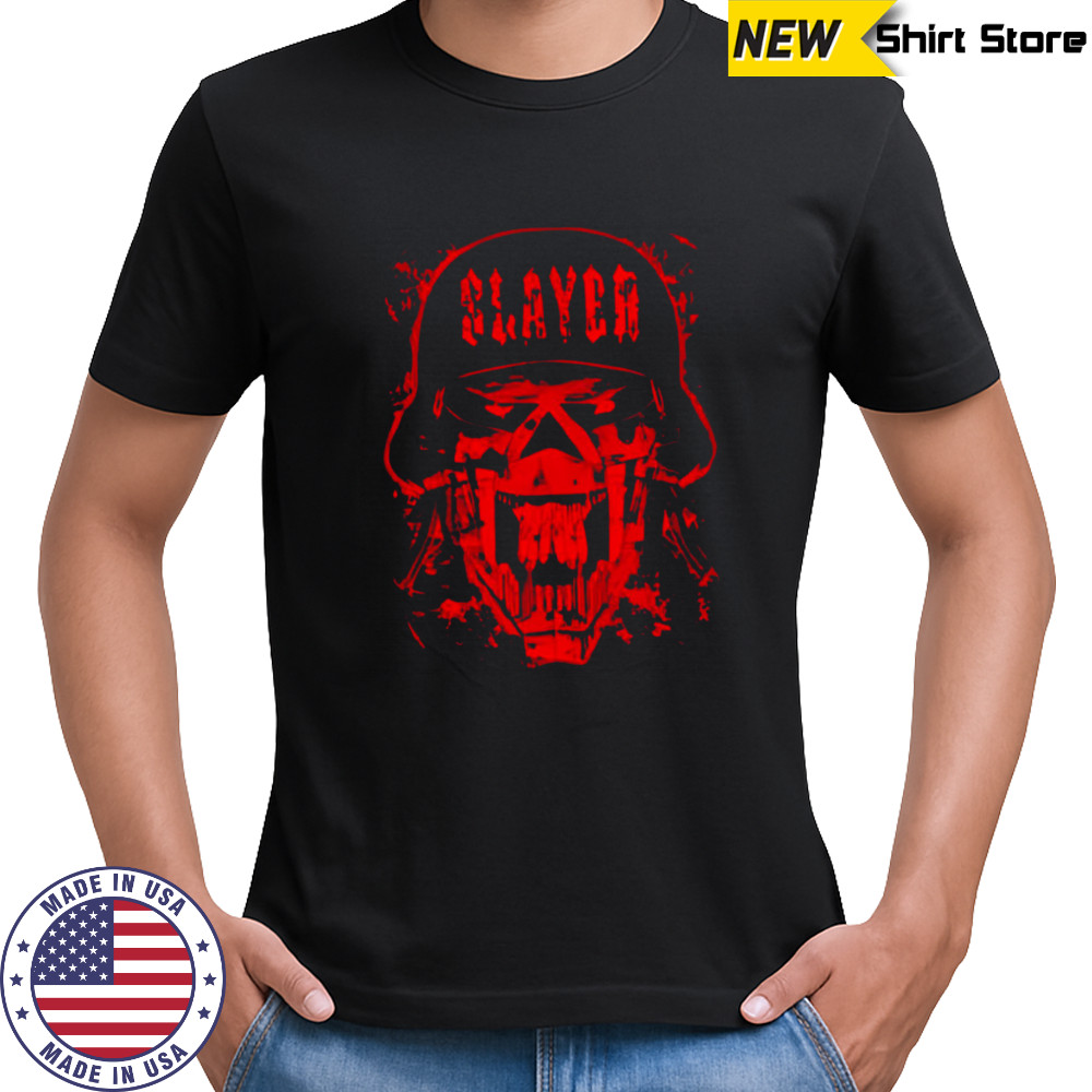 Slayer sport is war head skull T-shirts